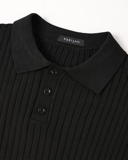 Berlin Old Money Polo - Black