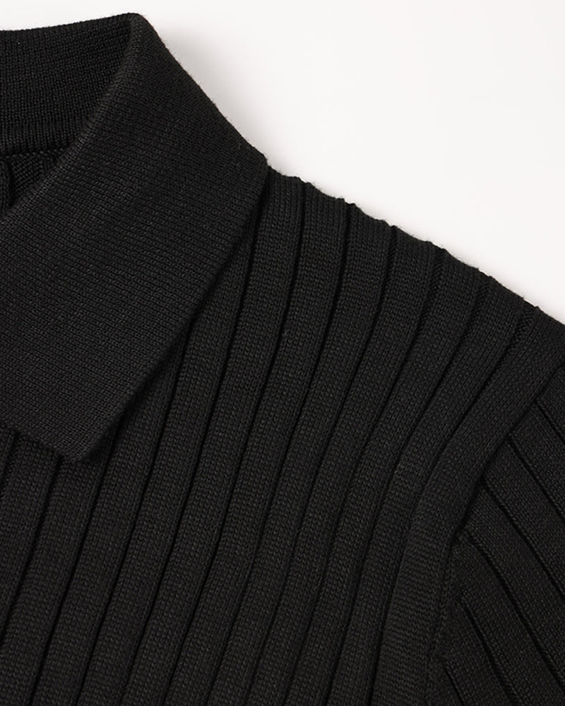 Berlin Old Money Polo - Black