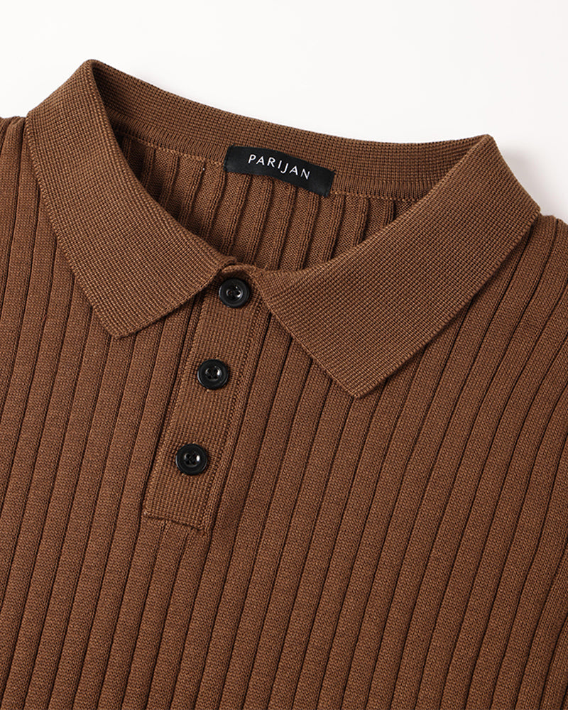 Berlin Old Money Polo - Brown