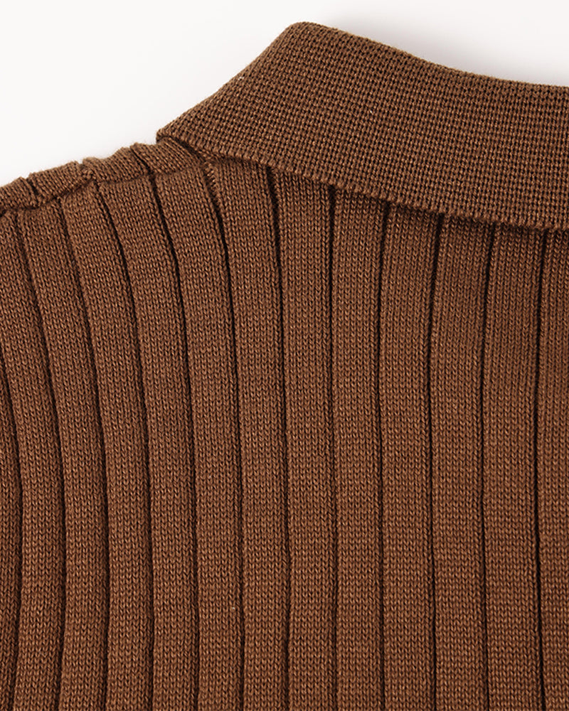 Berlin Old Money Polo - Brown