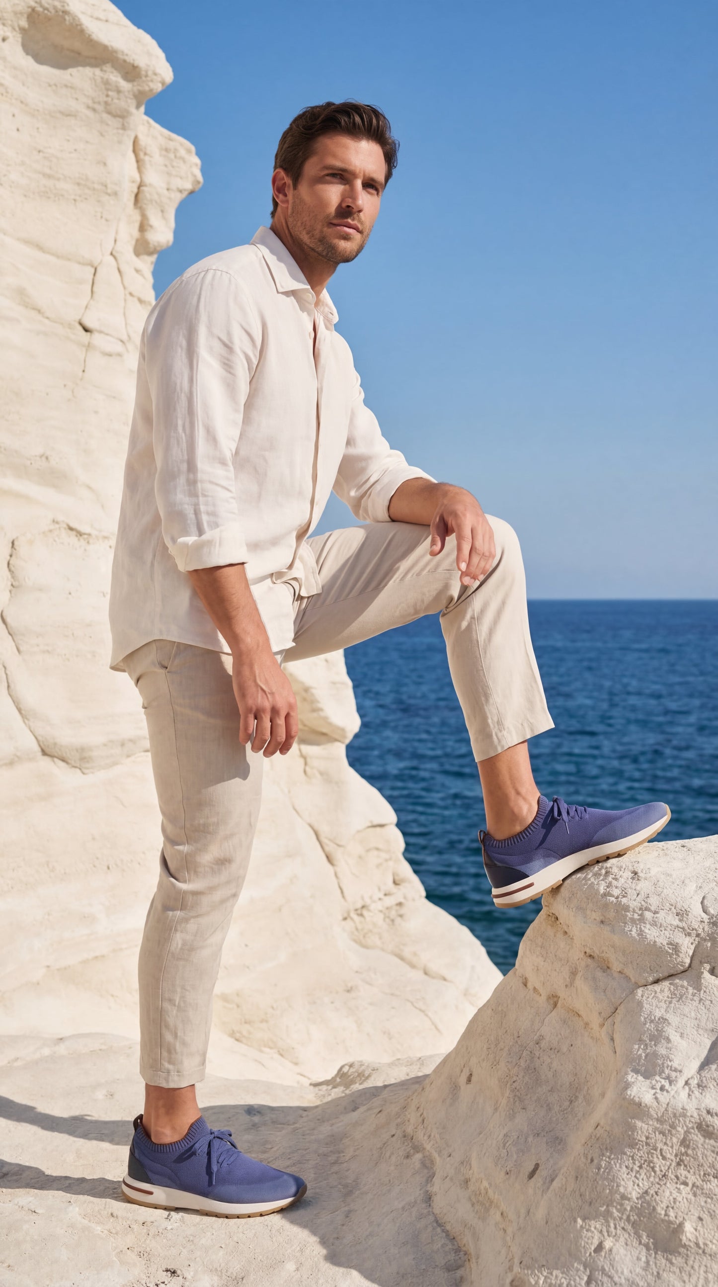 Zurigo Sneaker - Blue/Light Blue