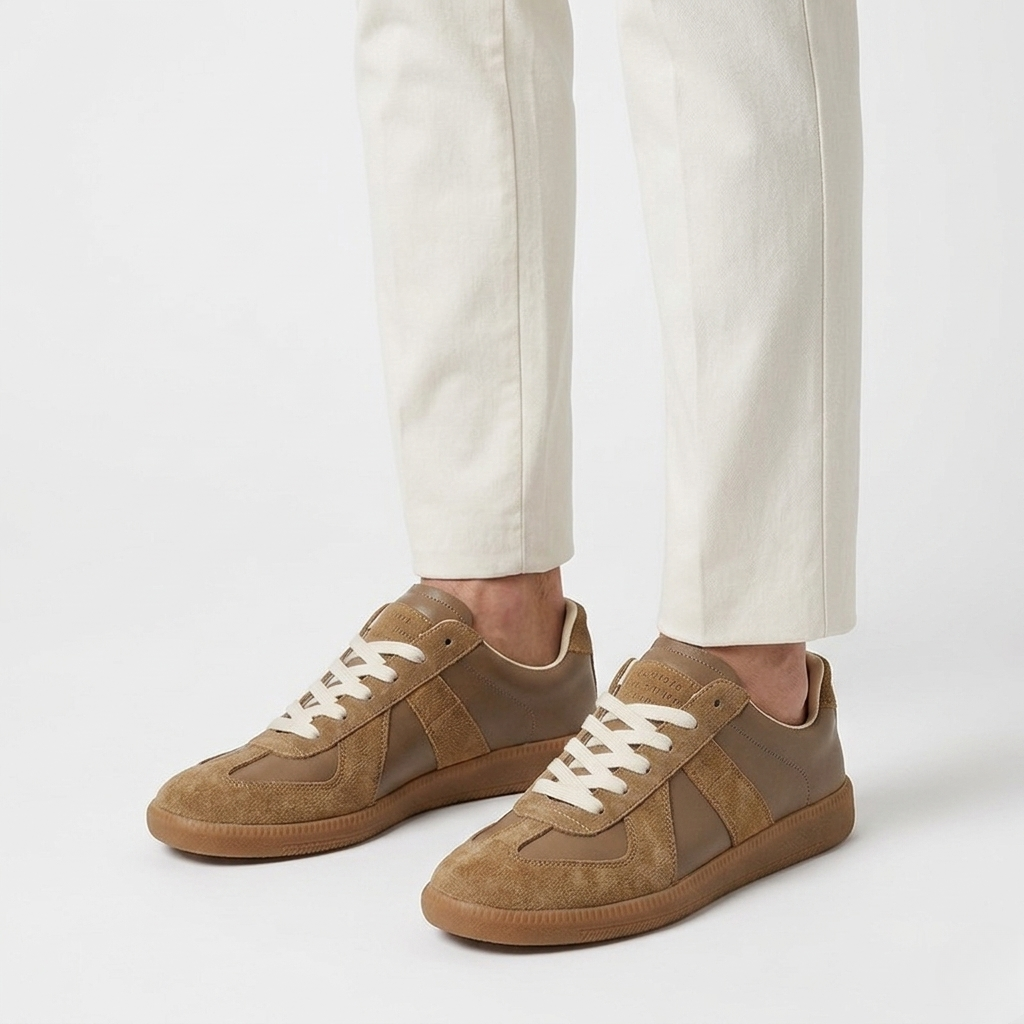 Como Lake Sneaker - Cognac
