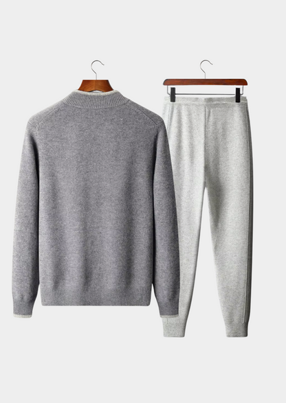 Pure Extra-Fine Merino Wool Two Tone Set