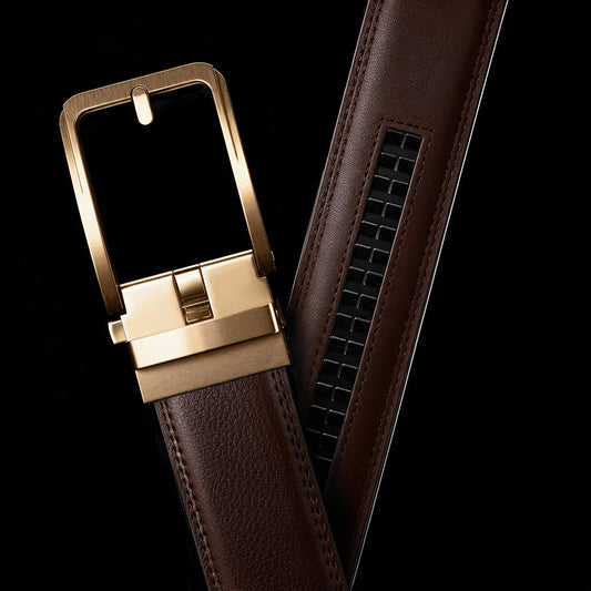 Hole-Free Belt - Brown
