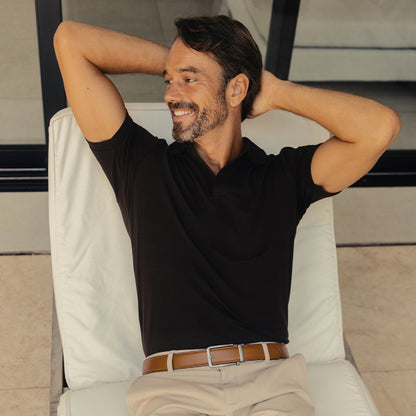 Hole-Free Belt - Cognac