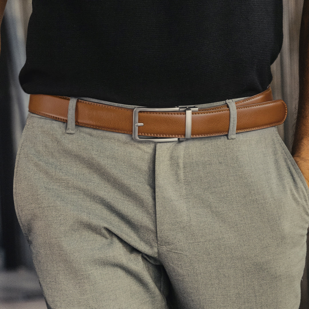 Hole-Free Belt - Cognac