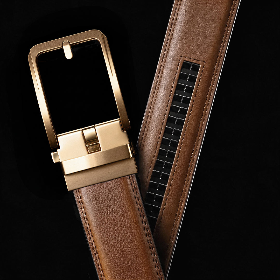Hole-Free Belt - Cognac