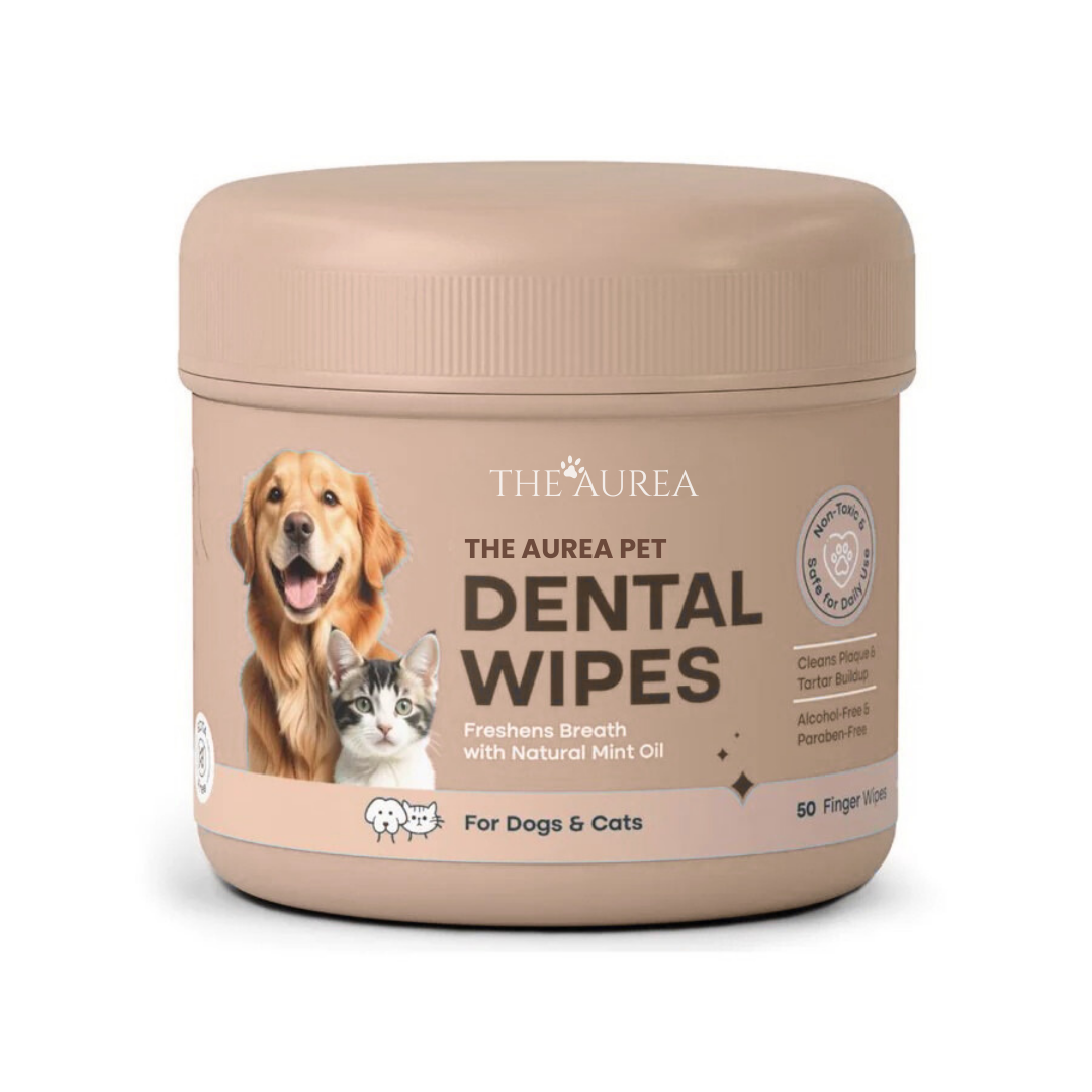 Pet Dental Wipes for Dogs & Cats