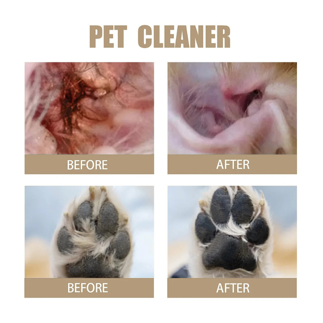 Pet Ear Cleaning Wipes for Dogs & Cats