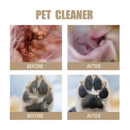 Pet Ear Cleaning Wipes for Dogs & Cats