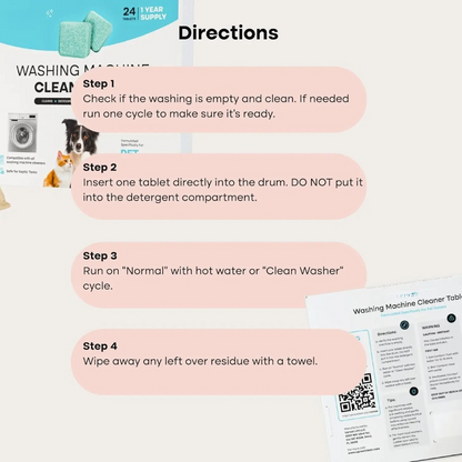Give Your Washing Machine Years More Healthy Life With Our Cleaner