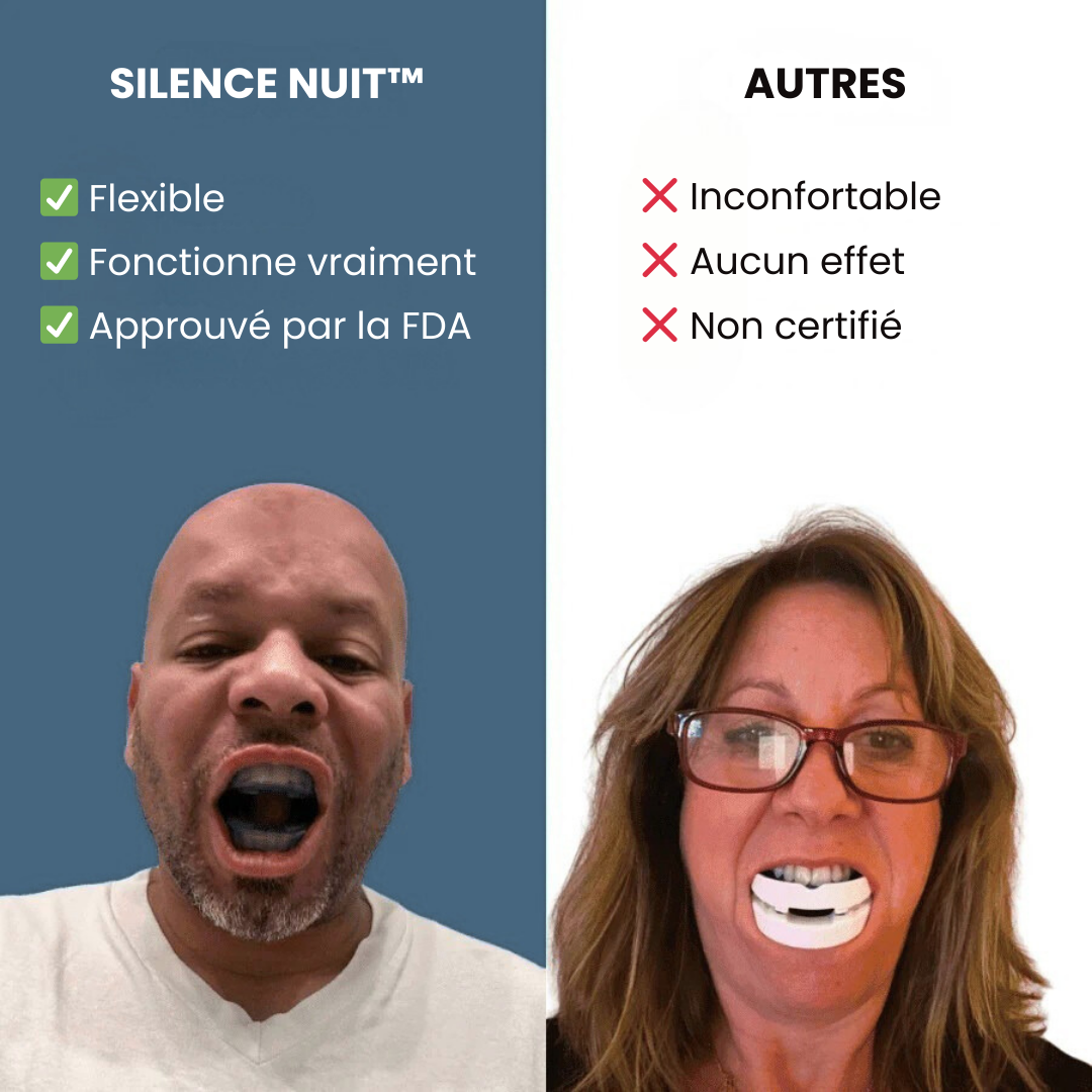 Silence Nuit™ – Dispositif Médical Anti-Ronflement