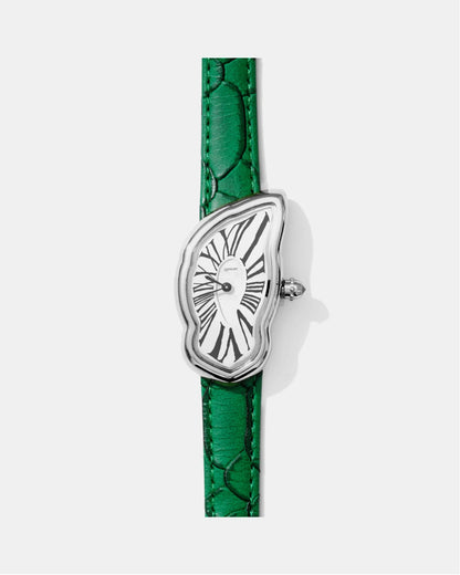 Melting Watch Large Silver