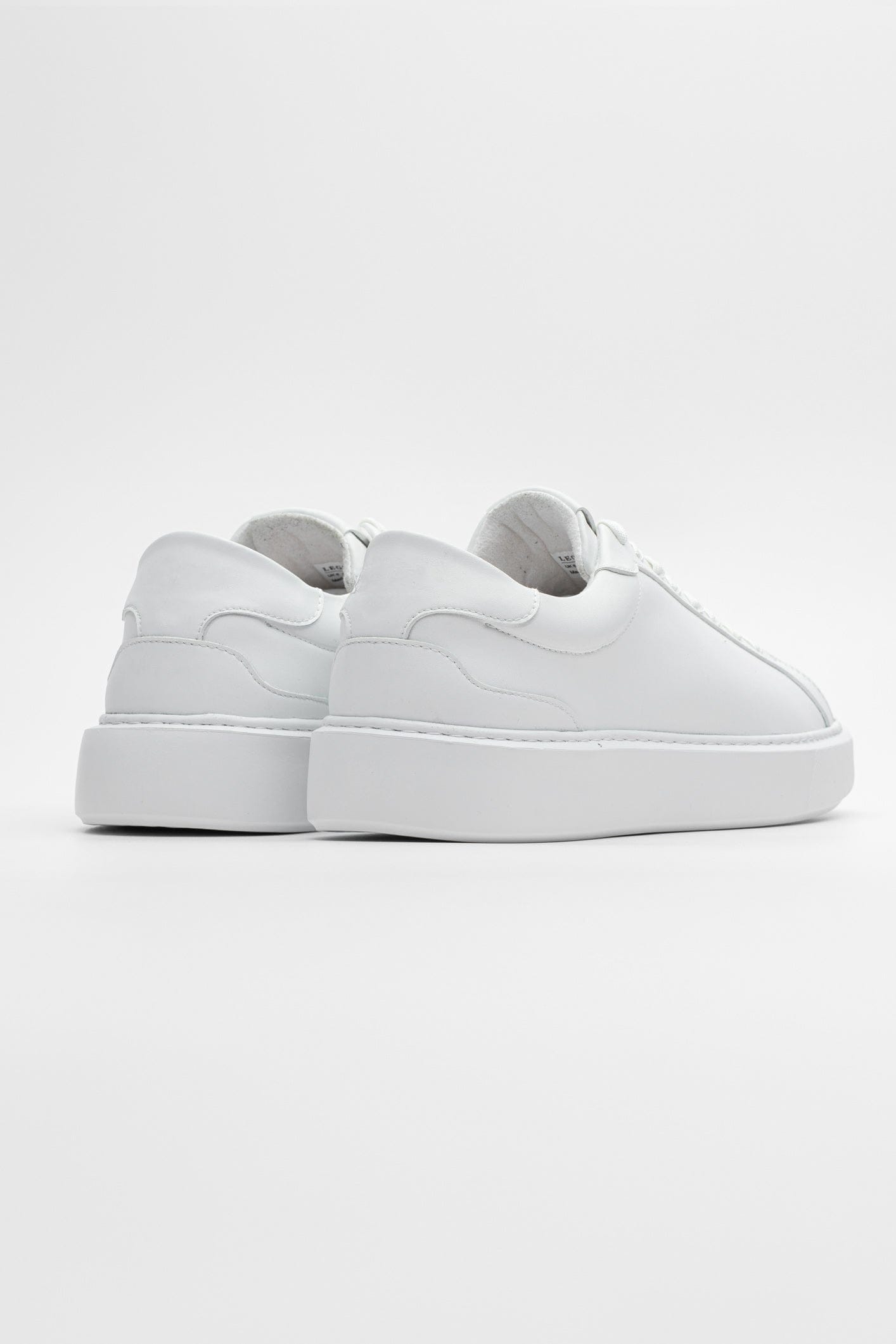 Boston Leather Trainer - White