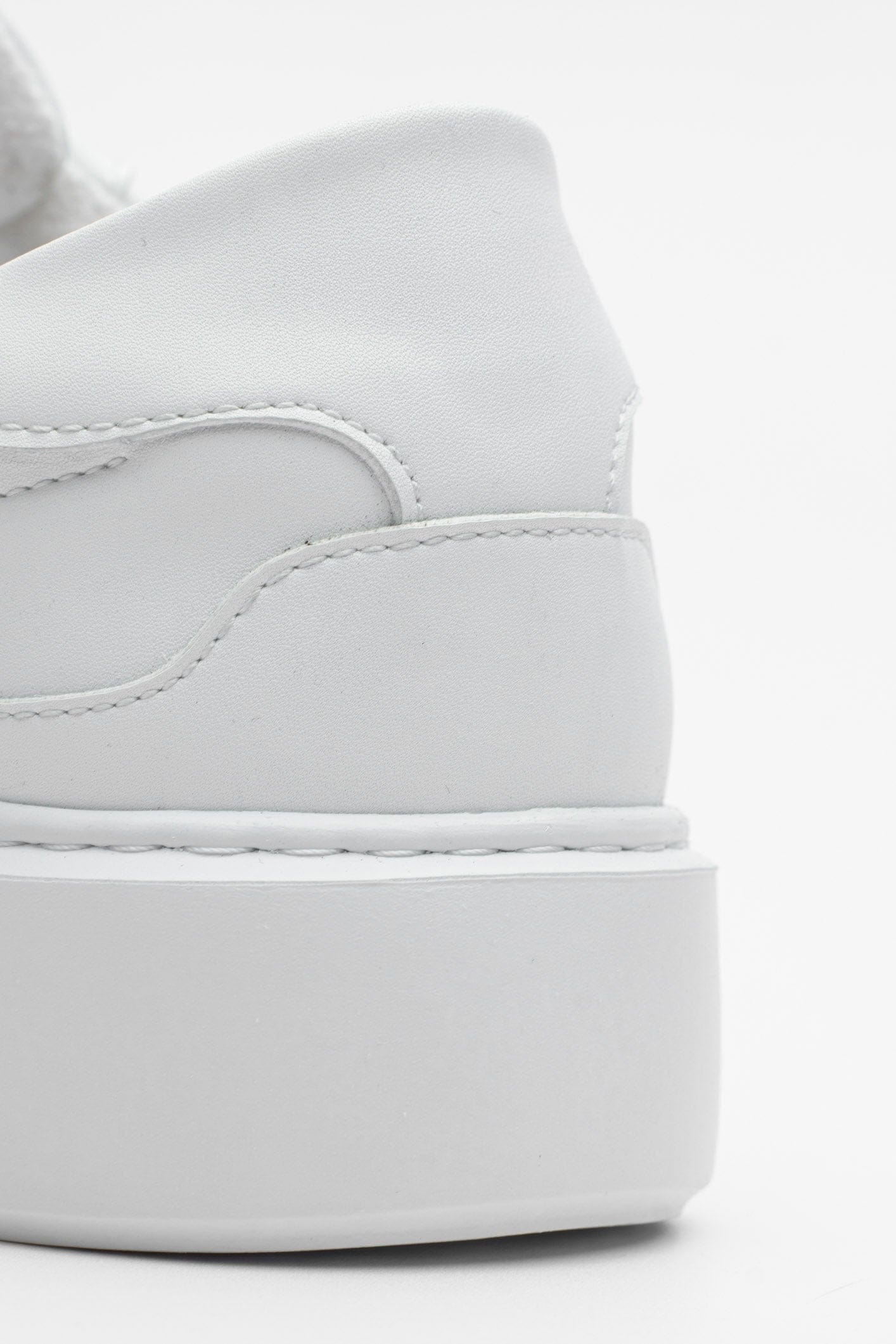 Boston Leather Trainer - White