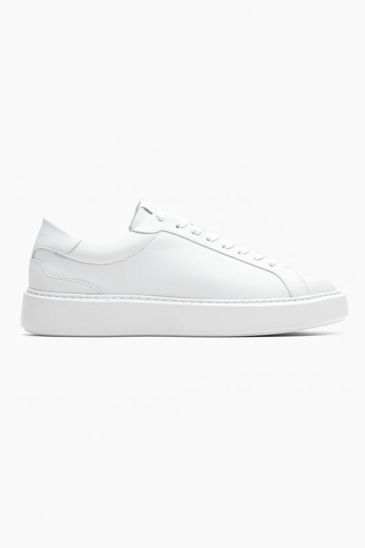 Boston Leather Trainer - White