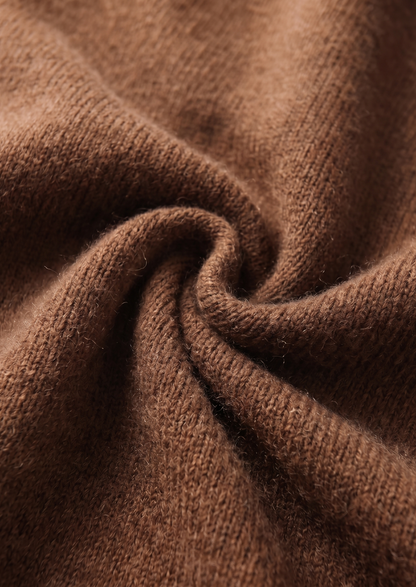 Pure Extra-Fine Merino Wool Caramel Luzzo Set