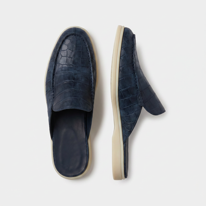 Navy Croco Mule Yacht | LIMITED EDITION